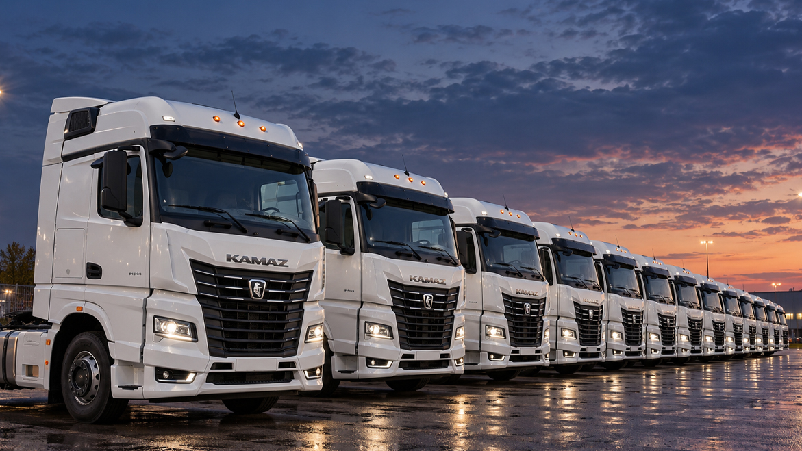 Десять седельных тягачей КАМАЗ-54901 пополнили автопарк компании «Авангард»