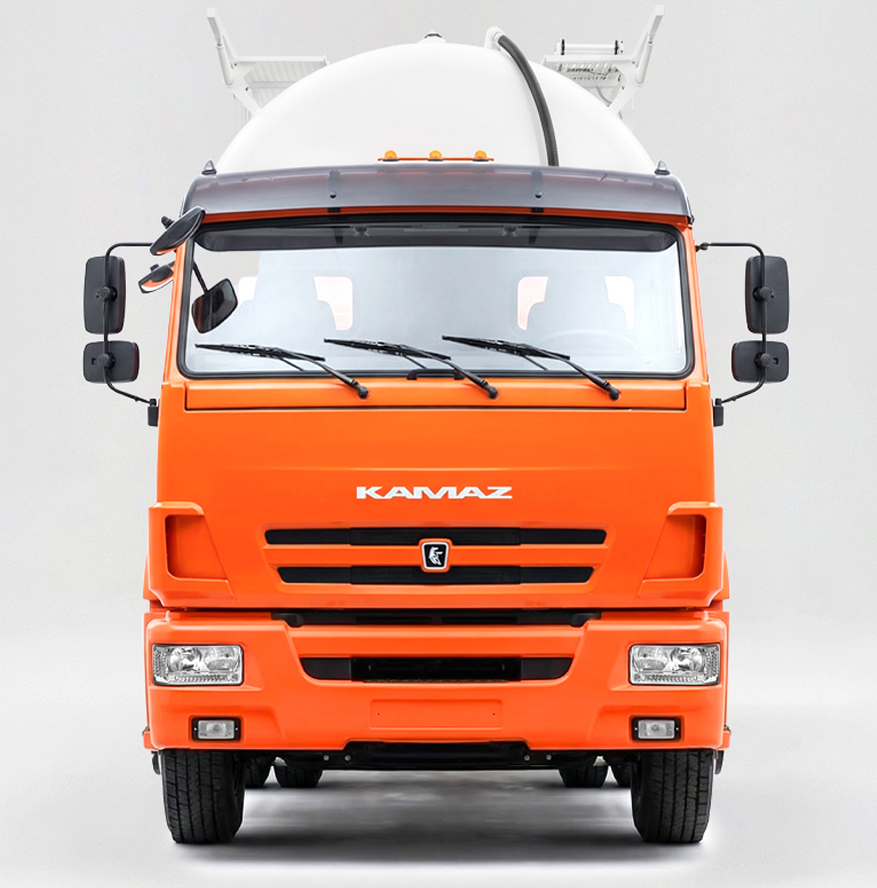 Кормовоз с пневмовыгрузкой 20м³ на шасси КАМАЗ-65115